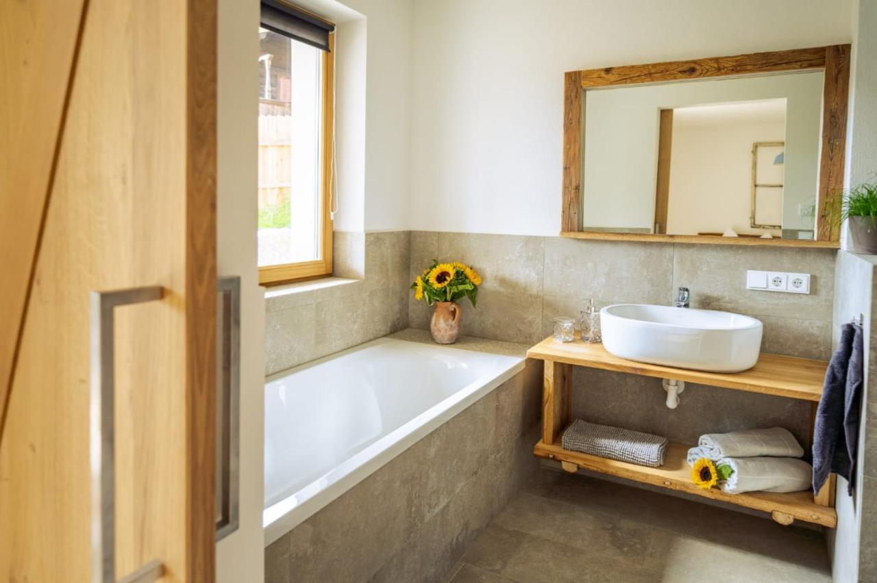 Mountain Vista - Bio Yoga Hof Apartment คิทซ์บือห์ ภายนอก รูปภาพ