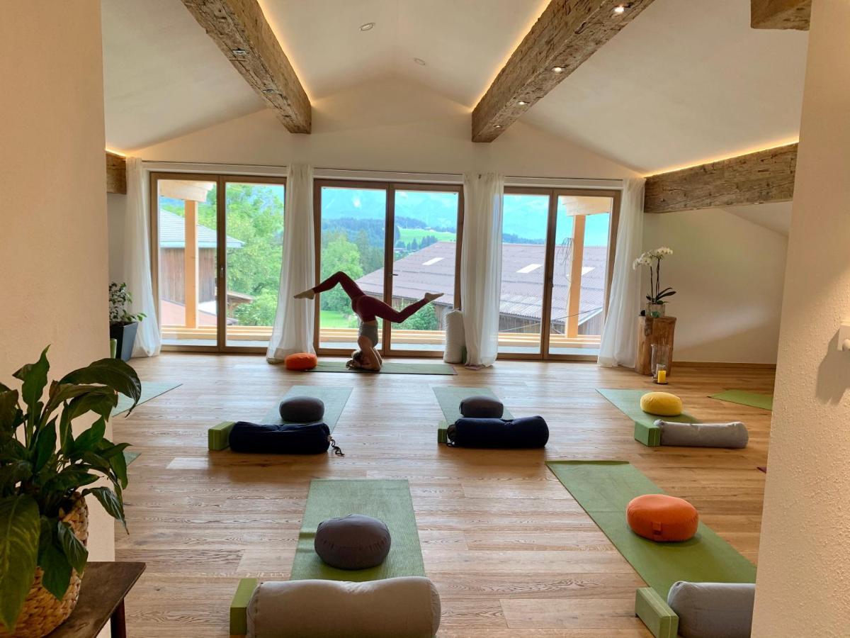 Mountain Vista - Bio Yoga Hof Apartment คิทซ์บือห์ ภายนอก รูปภาพ