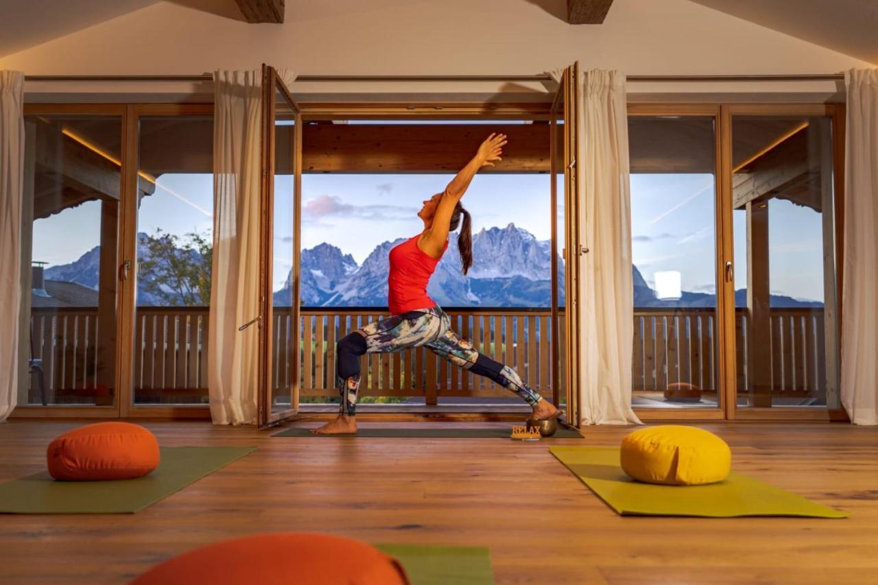Mountain Vista - Bio Yoga Hof Apartment คิทซ์บือห์ ภายนอก รูปภาพ