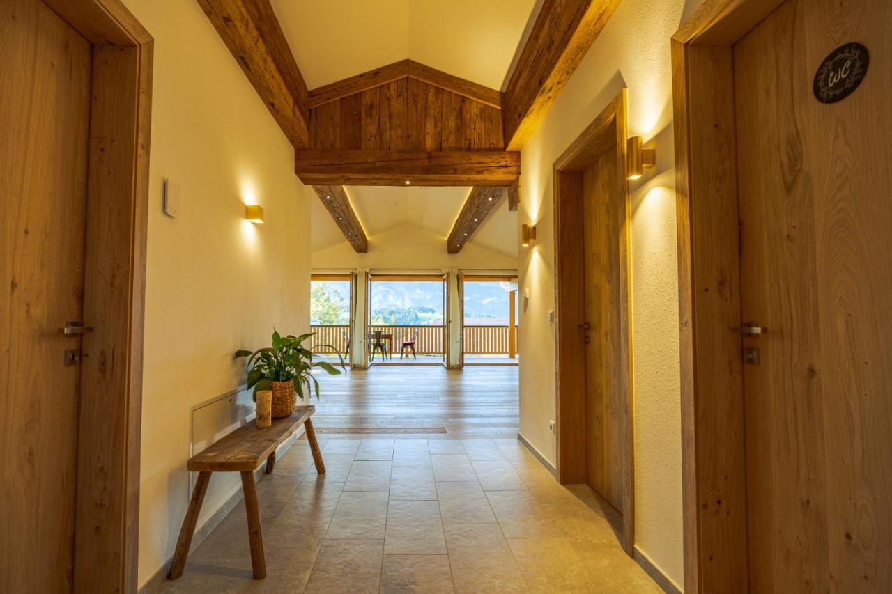 Mountain Vista - Bio Yoga Hof Apartment คิทซ์บือห์ ภายนอก รูปภาพ