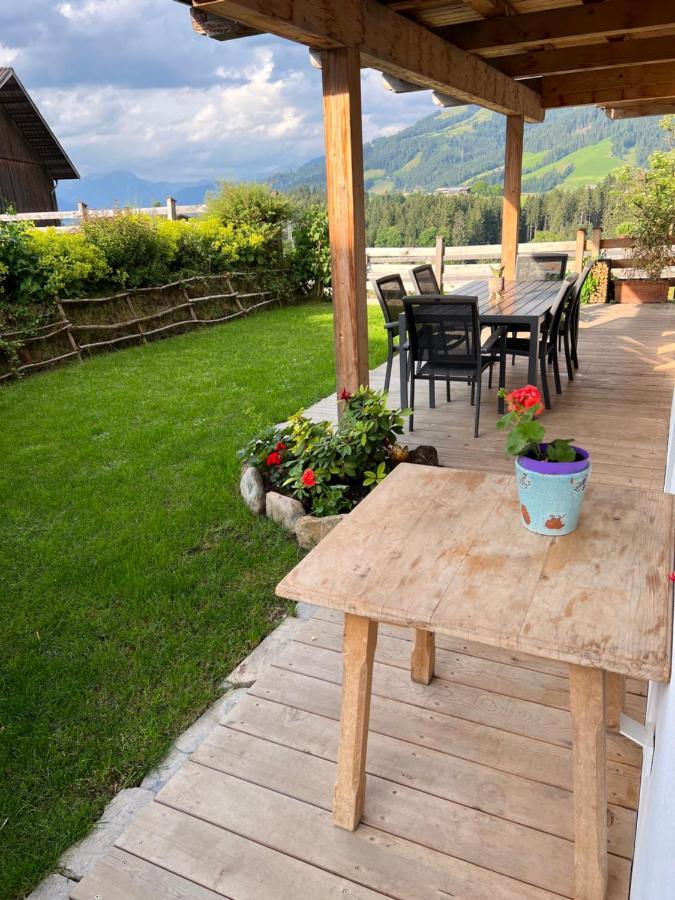 Mountain Vista - Bio Yoga Hof Apartment คิทซ์บือห์ ภายนอก รูปภาพ