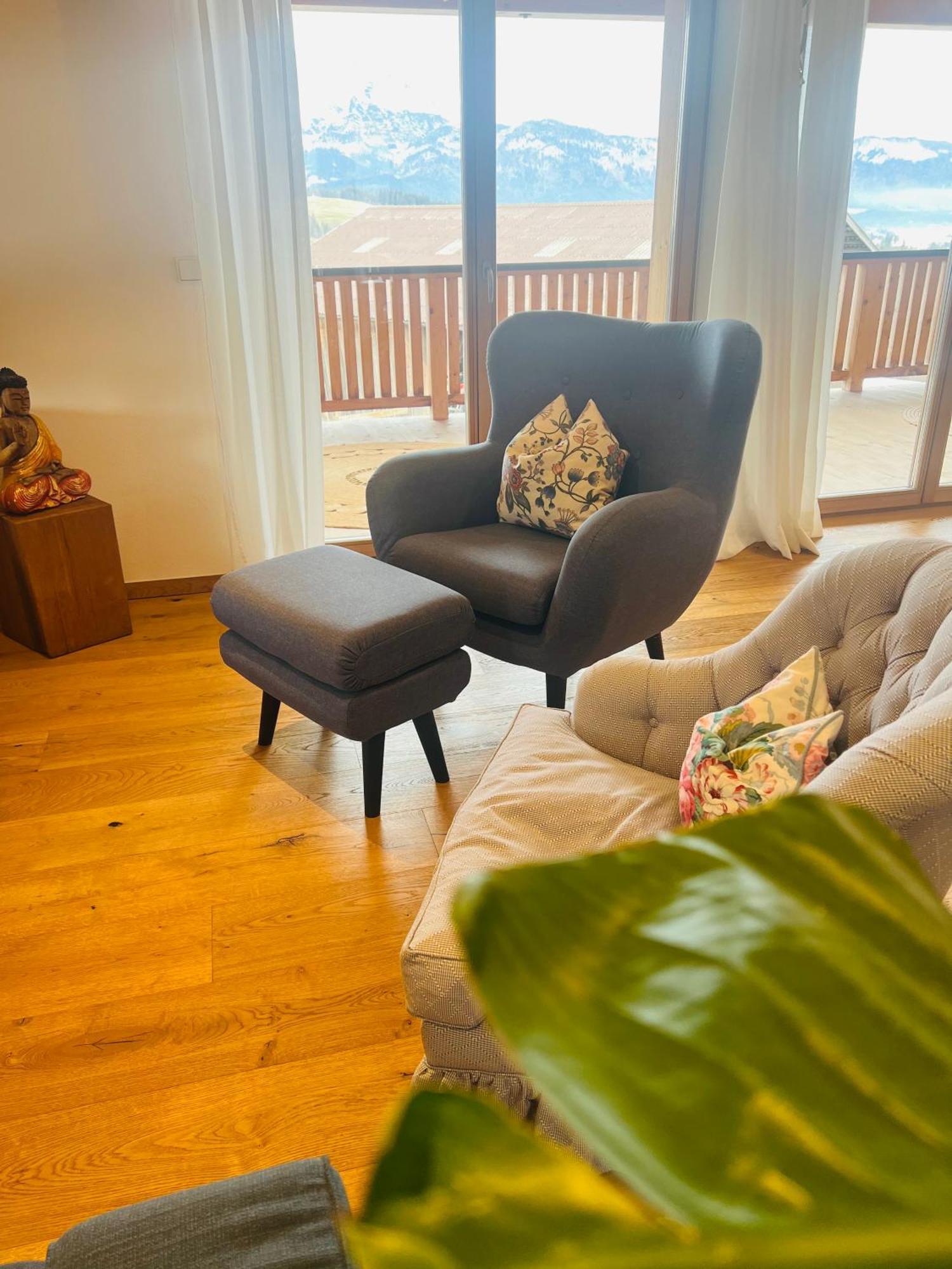 Mountain Vista - Bio Yoga Hof Apartment คิทซ์บือห์ ภายนอก รูปภาพ