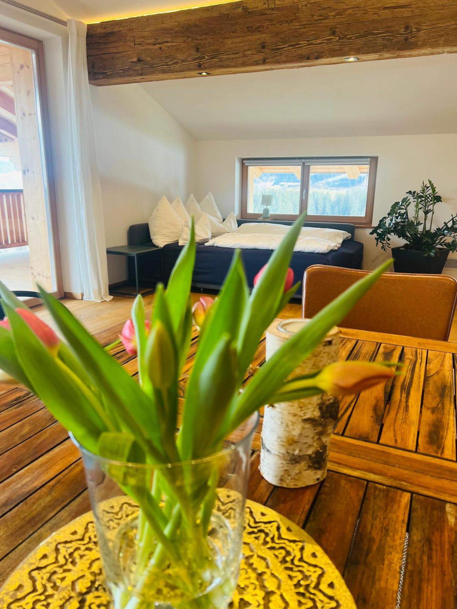 Mountain Vista - Bio Yoga Hof Apartment คิทซ์บือห์ ภายนอก รูปภาพ